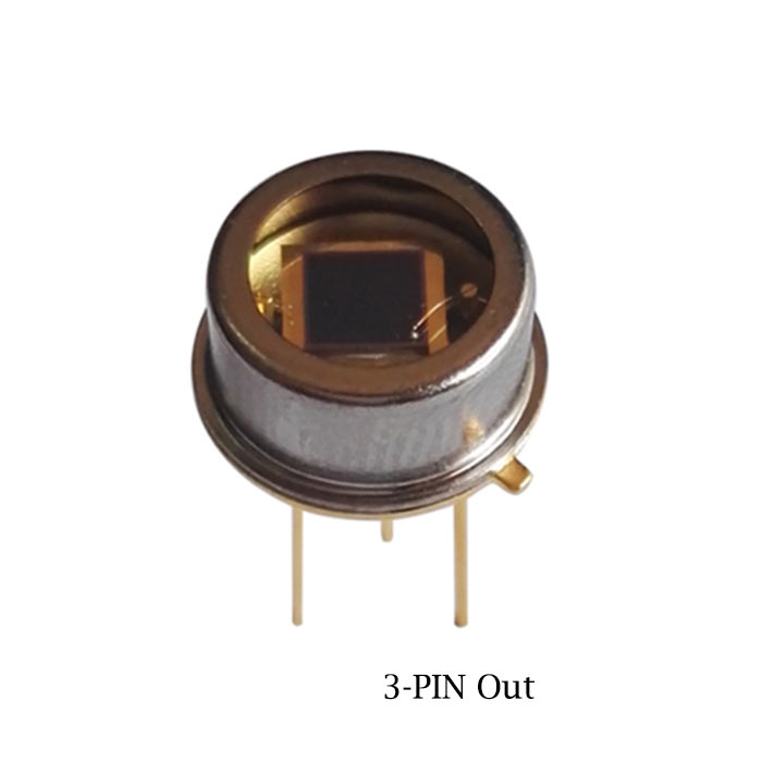 400nm~1100nm 2.5mm Silicon PIN Photodiode Low Dark Current TO5 Package - Click Image to Close